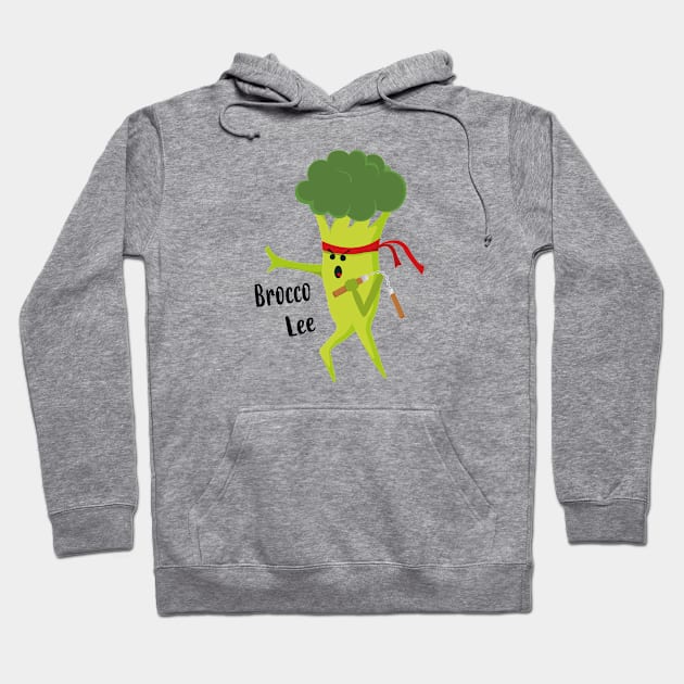 Brocco Lee Hoodie by Marzuqi che rose